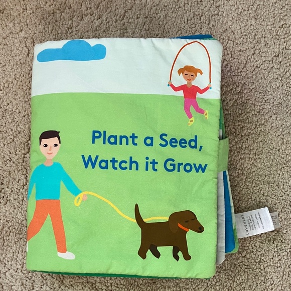 Lovevery Plant a Seed, Watch it Grow Soft Book - Picture 1 of 3